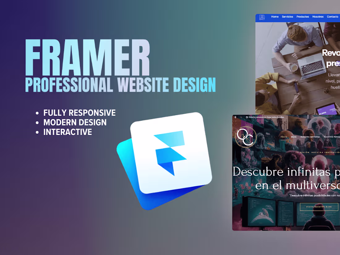 Cover image for Music Website with custom design