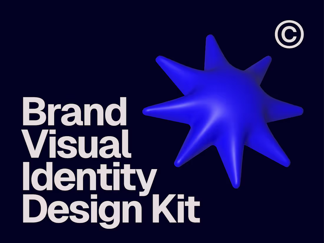 Cover image for Brand Visual Identity Design Kit