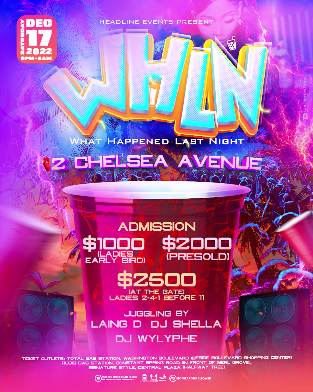 Cover image for WHLN - What Happened Last Night