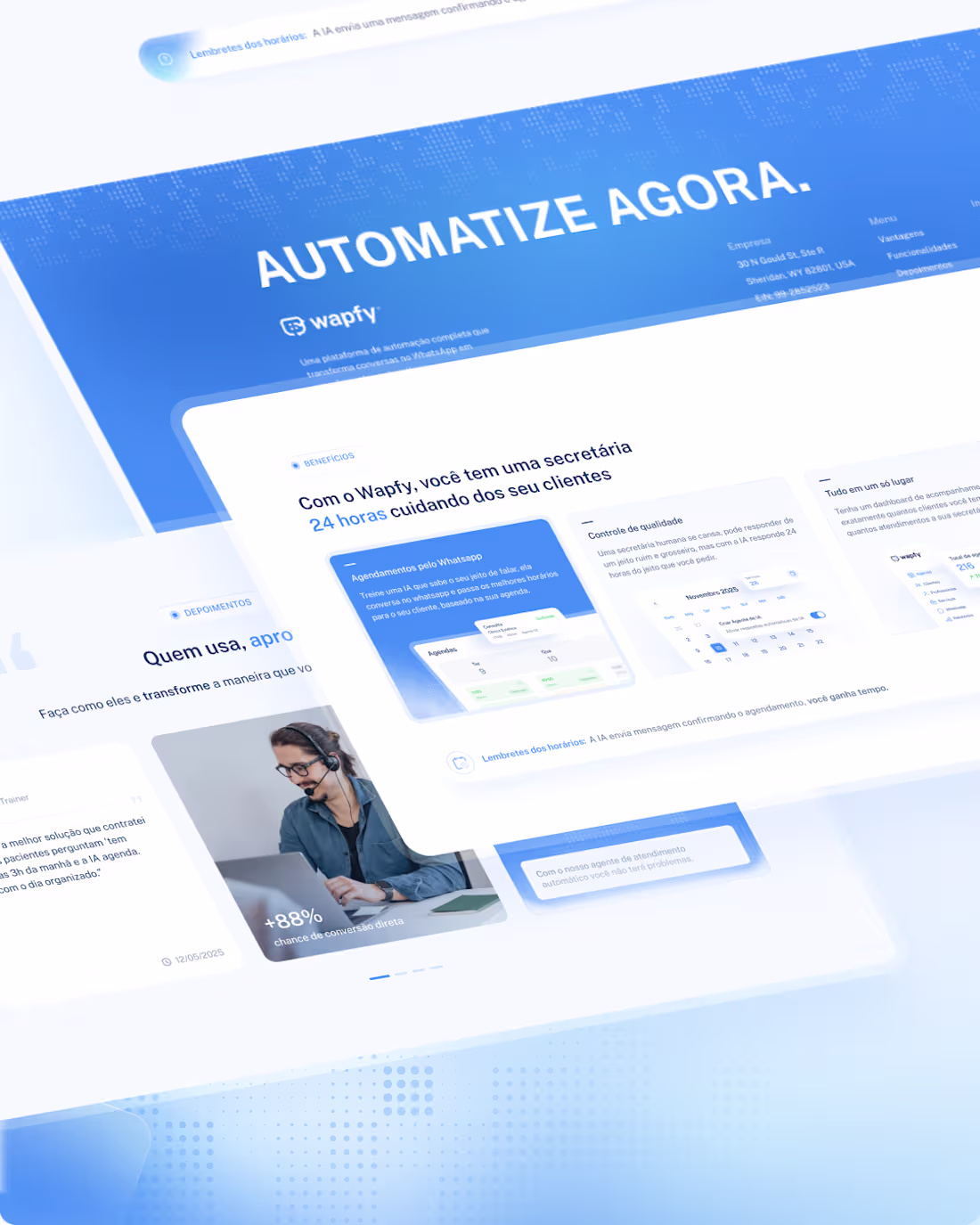 Cover image for Wapfy is a scheduling and