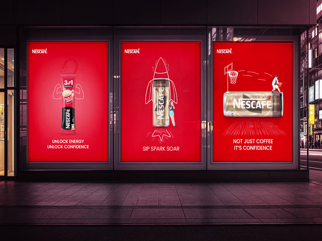 Cover image for Nescafe creative Advertisement