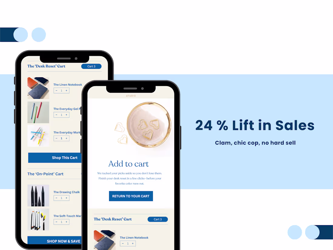 Cover image for Abandoned Cart Redesign