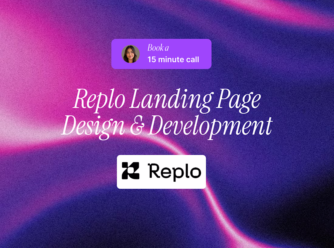 Cover image for Monthly Replo Landing Page Design & Development