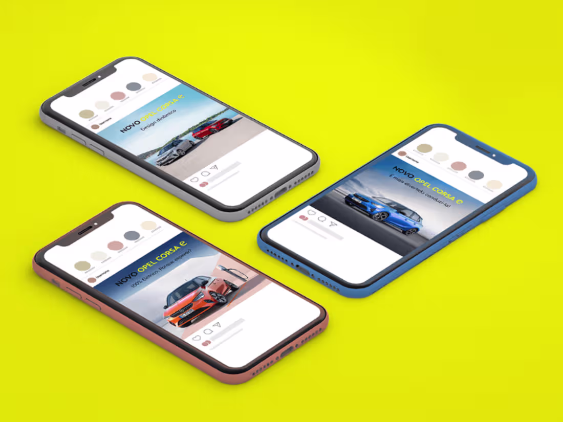 Cover image for Instagram Content Creation for Opel