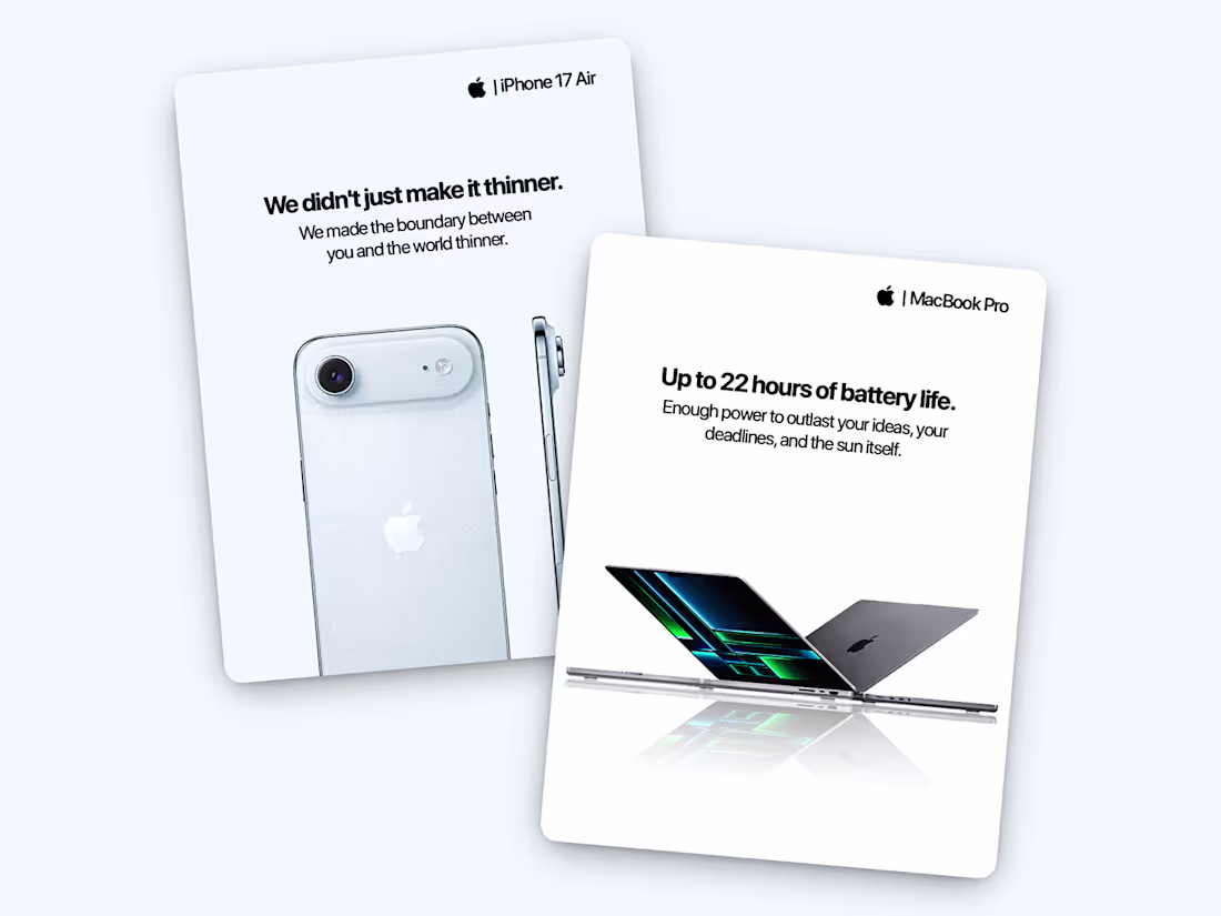 Cover image for Apple Ecosystem — Minimal Product Storytelling Concept