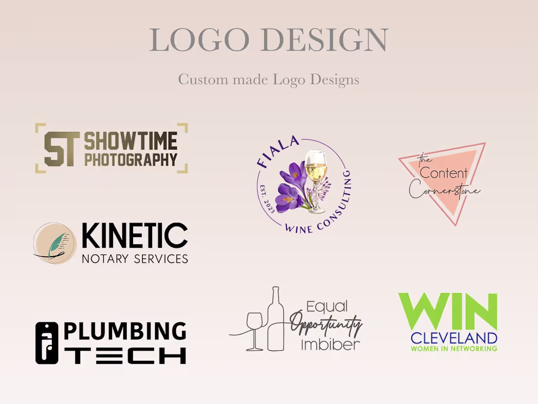 Cover image for Modern, professional logo designs made for lasting impressions.
