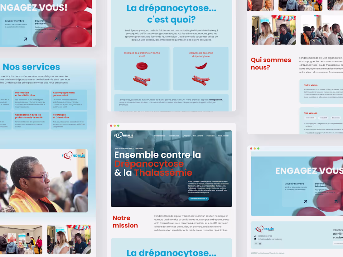 Cover image for Fondalis Canada Website Design and Development