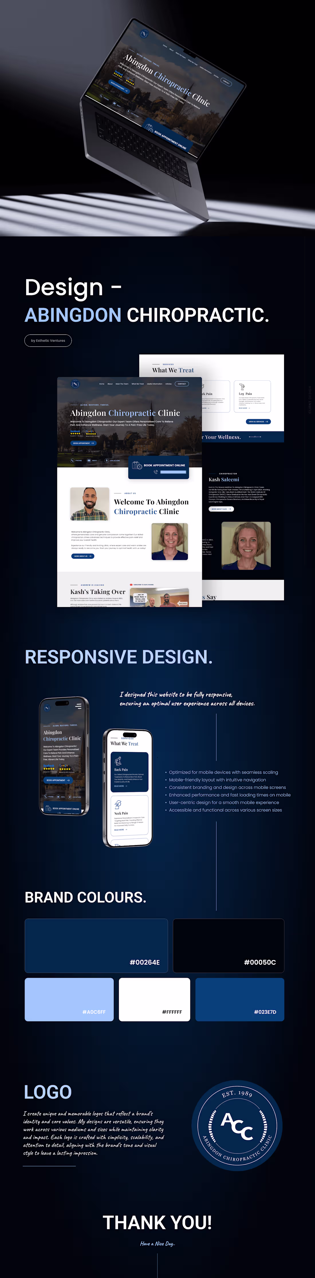 Cover image for Abingdon Chiropractic Website