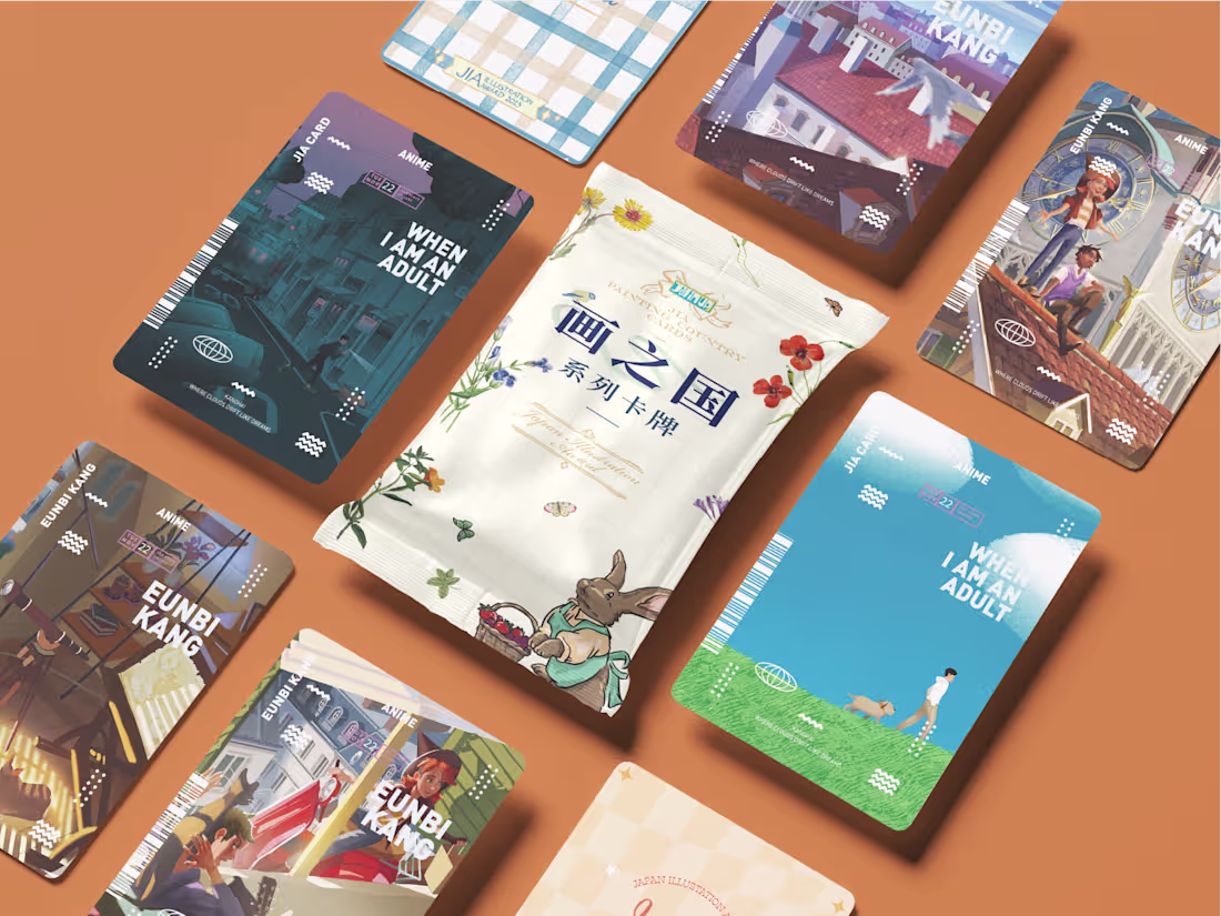 Cover image for Japanese Illustration Award Card Design