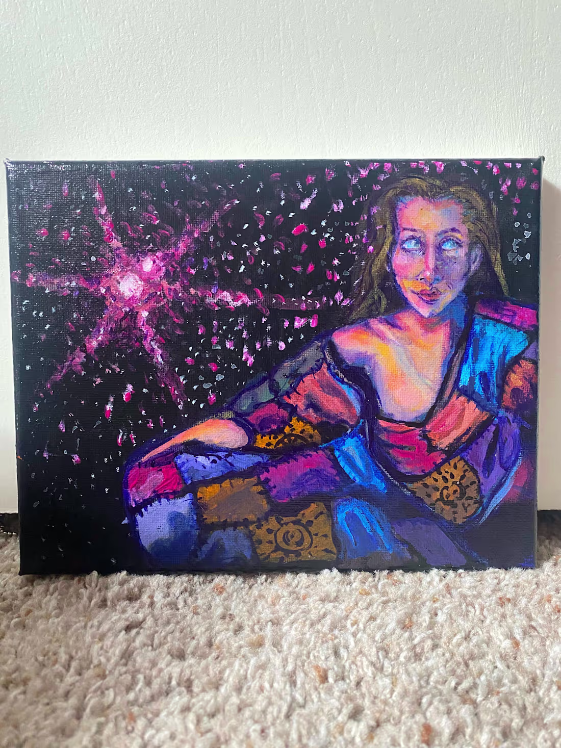 Cover image for Acrylic Impressionism Portrait