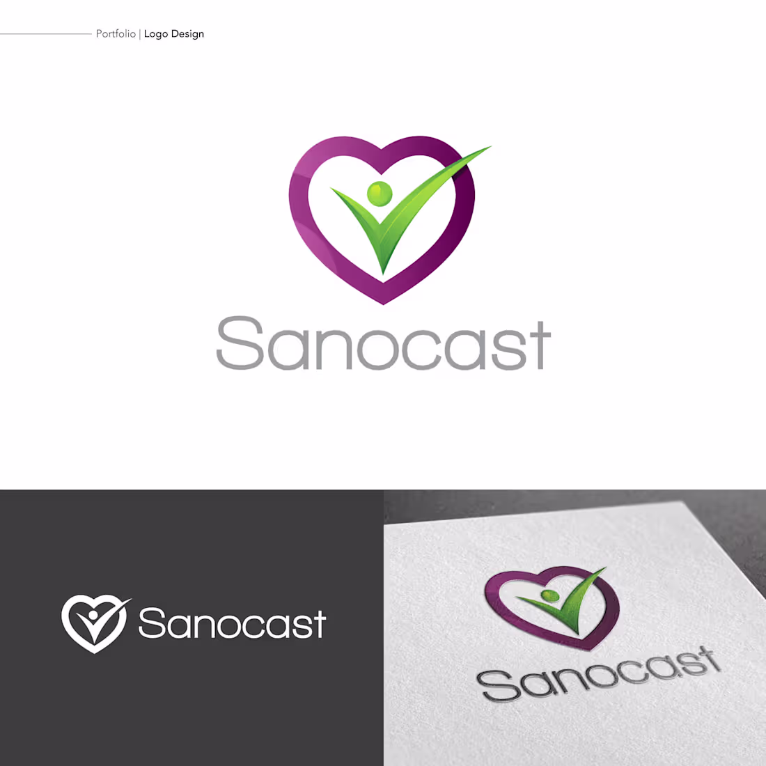 Cover image for Logo design for Sanocast