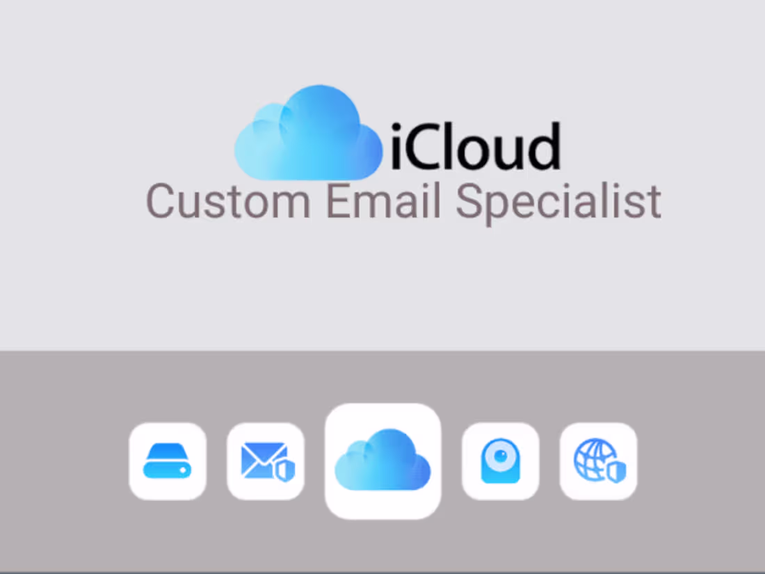 Cover image for i will setup custom email domain for icloud mail on your devices