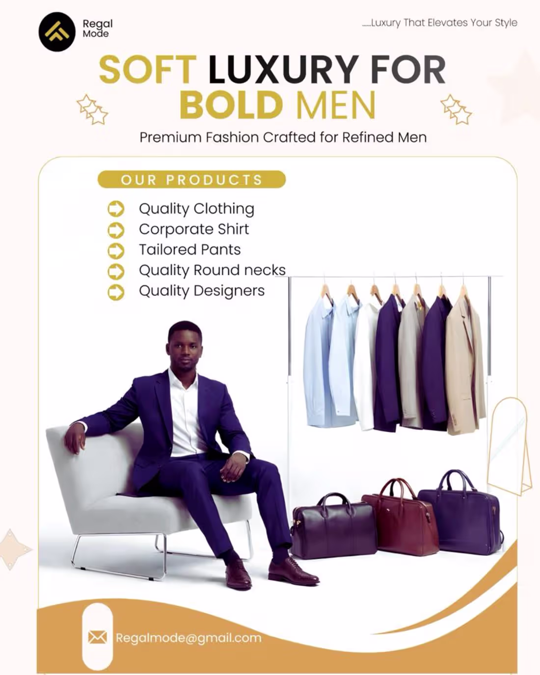 Cover image for Luxury Clothing brand flyer