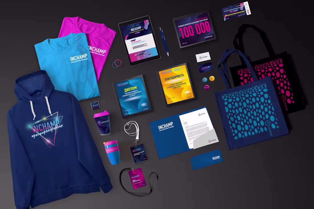 Cover image for Design and branding for INCHAMP