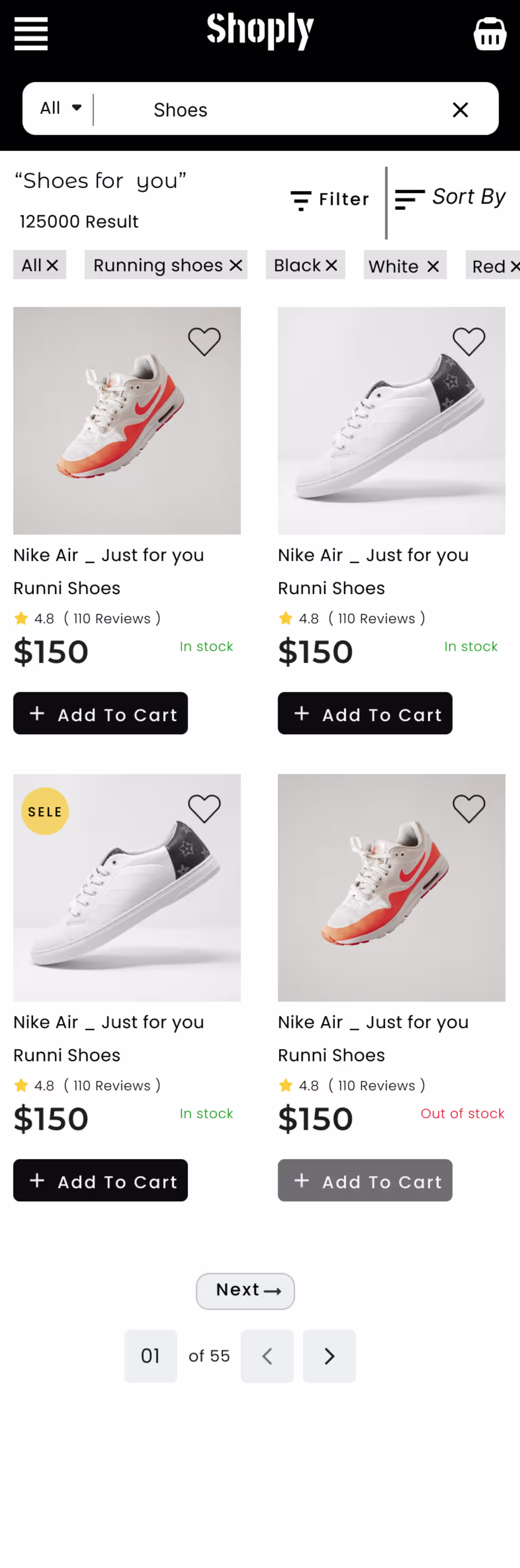 Cover image for Shoply - A Seamless & Intuitive E-commerce Experience- mobile