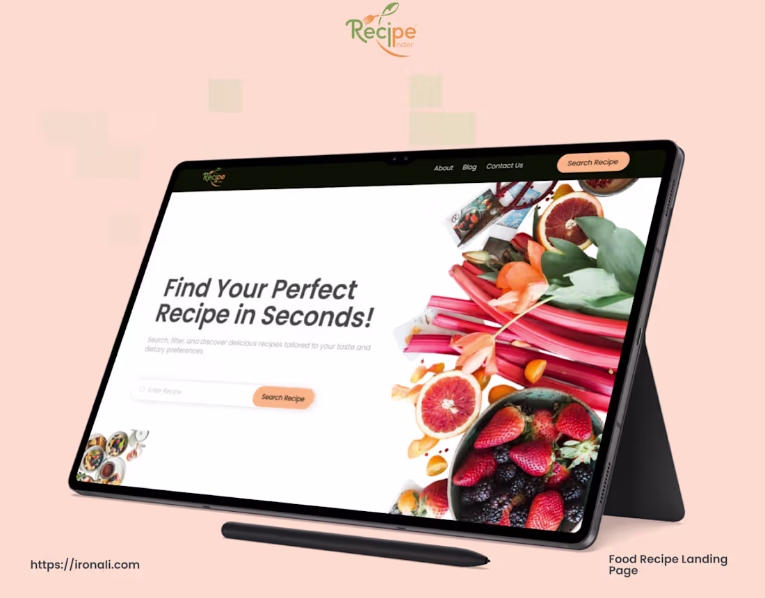 Cover image for Recipe Finder App