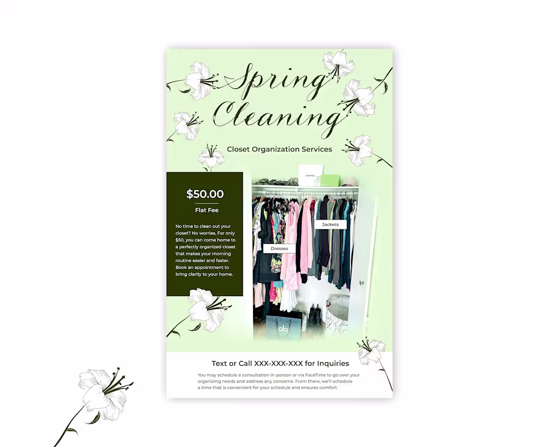 Cover image for It's officially spring cleaning season,