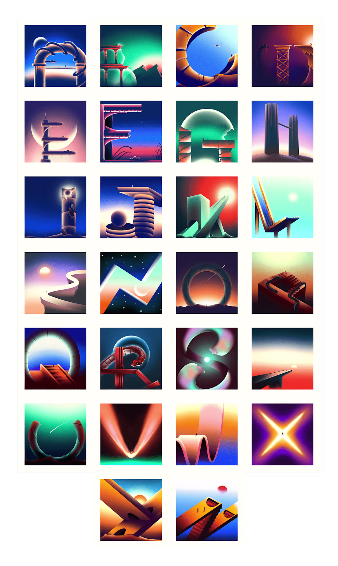 Cover image for Surreal Journey - 36 Days of Type 2021