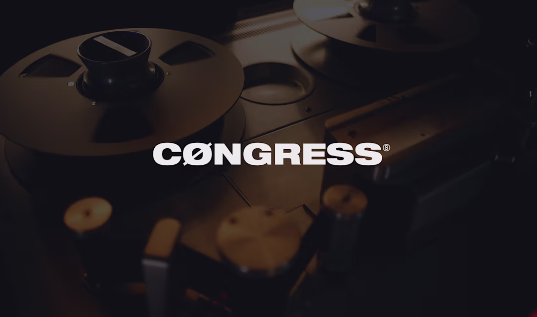 Cover image for CØNGRESS Creative Studio Portfolio