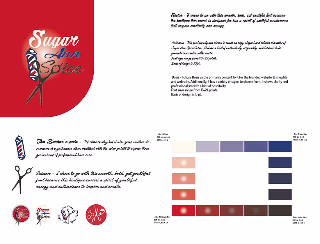 Cover image for Sugar Ann Spice :: Behance