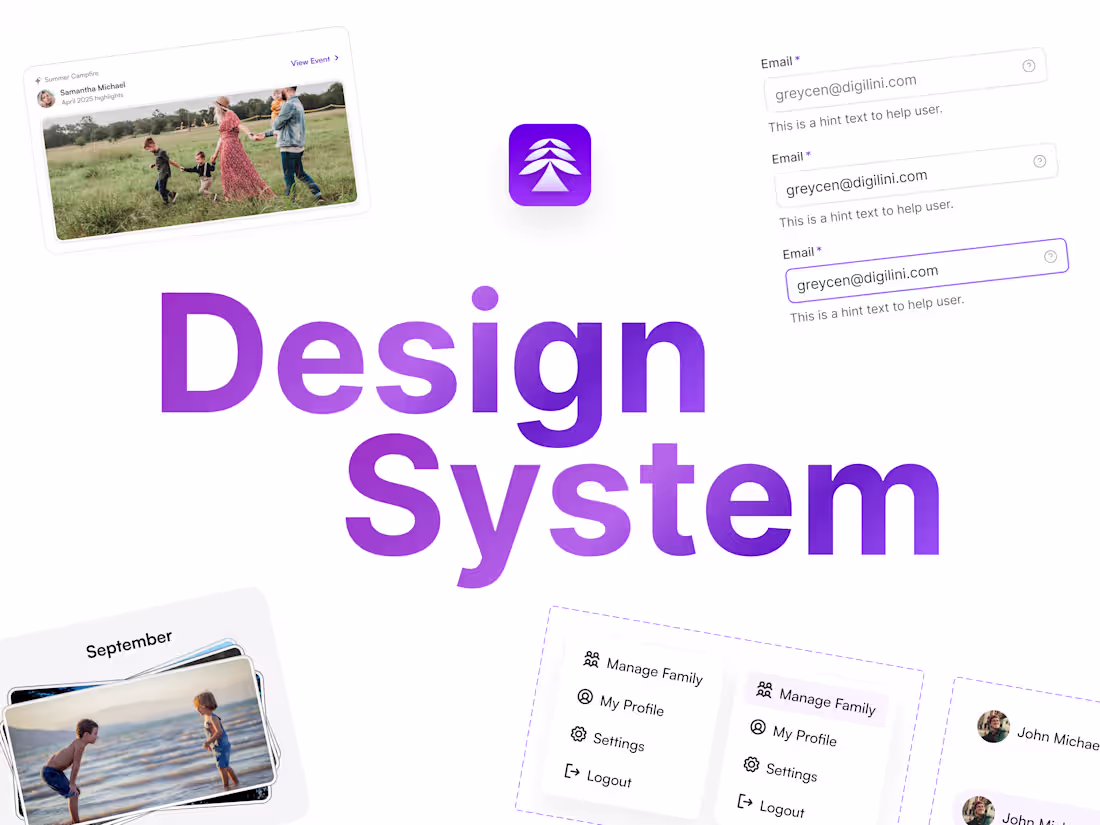 Cover image for Digilini - Web App (Design System)