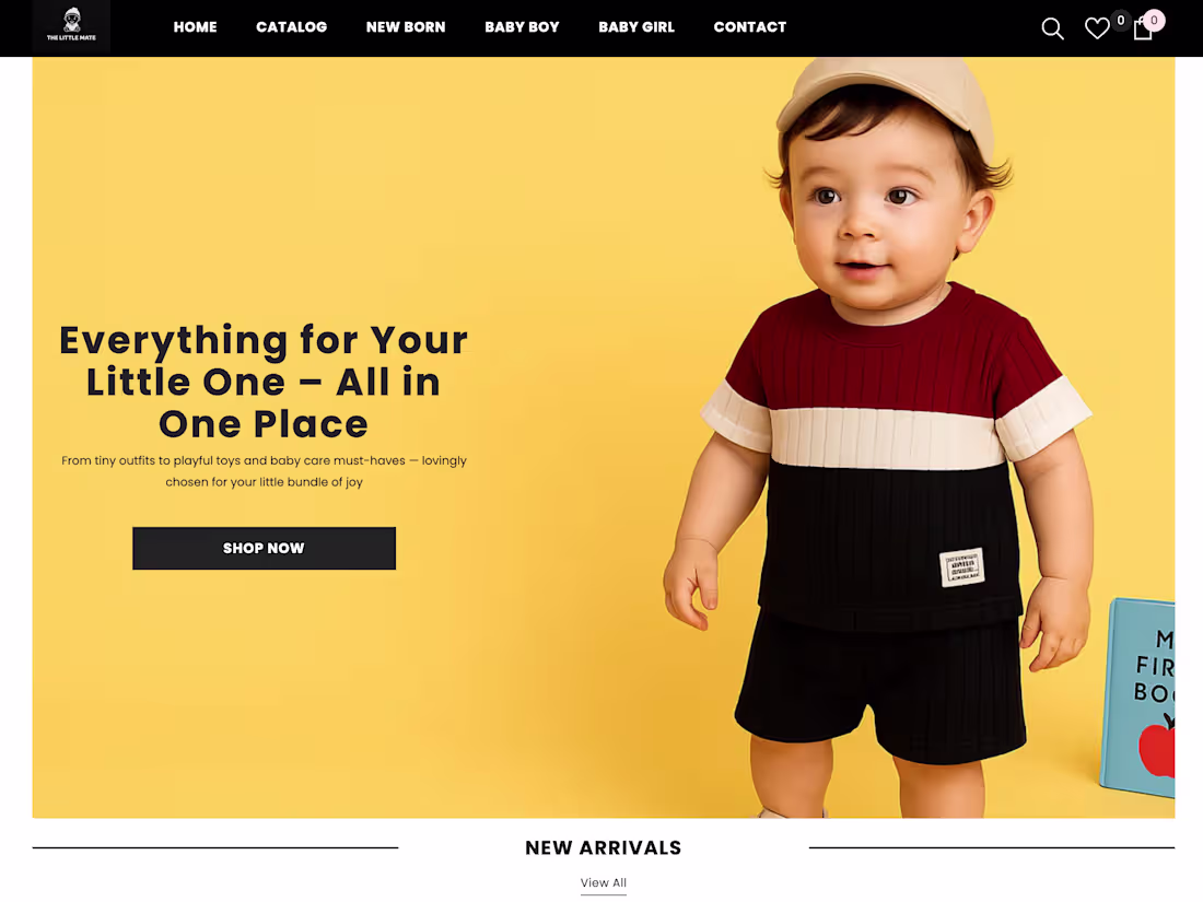 Cover image for Everything for Your Little One – All in One Place