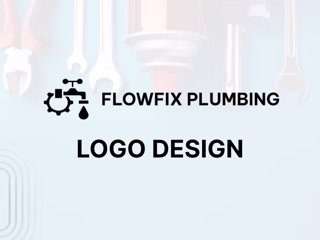 Cover image for Flow Fix Plumbing | Logo Design Service