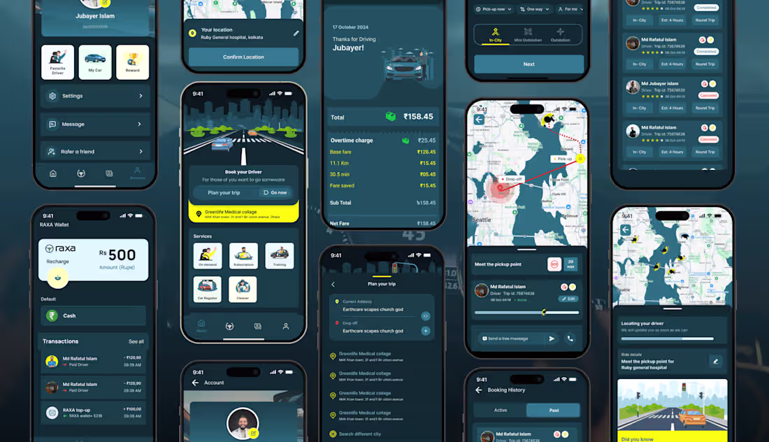Cover image for Mobile app UX UI Design