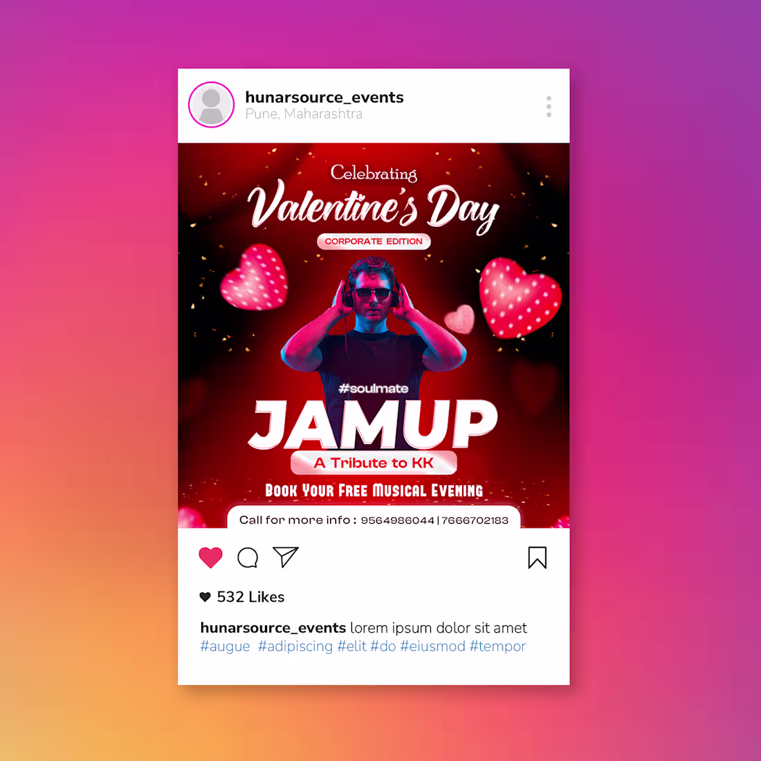 Cover image for Party Event - Social Media Design Concept :: Behance