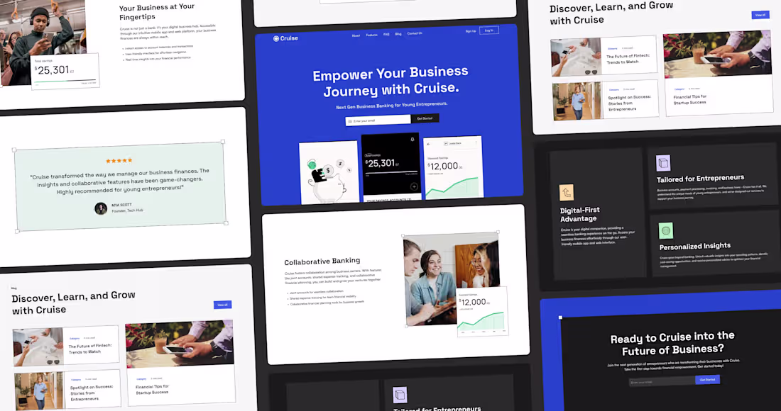 Cover image for Figma Website Design