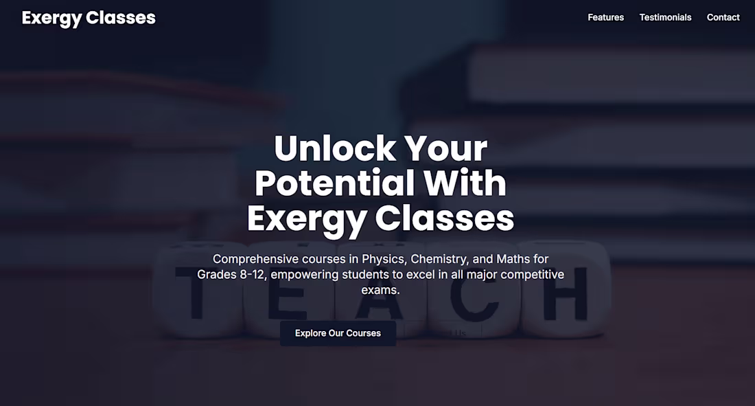 Cover image for AI built website using Bolt