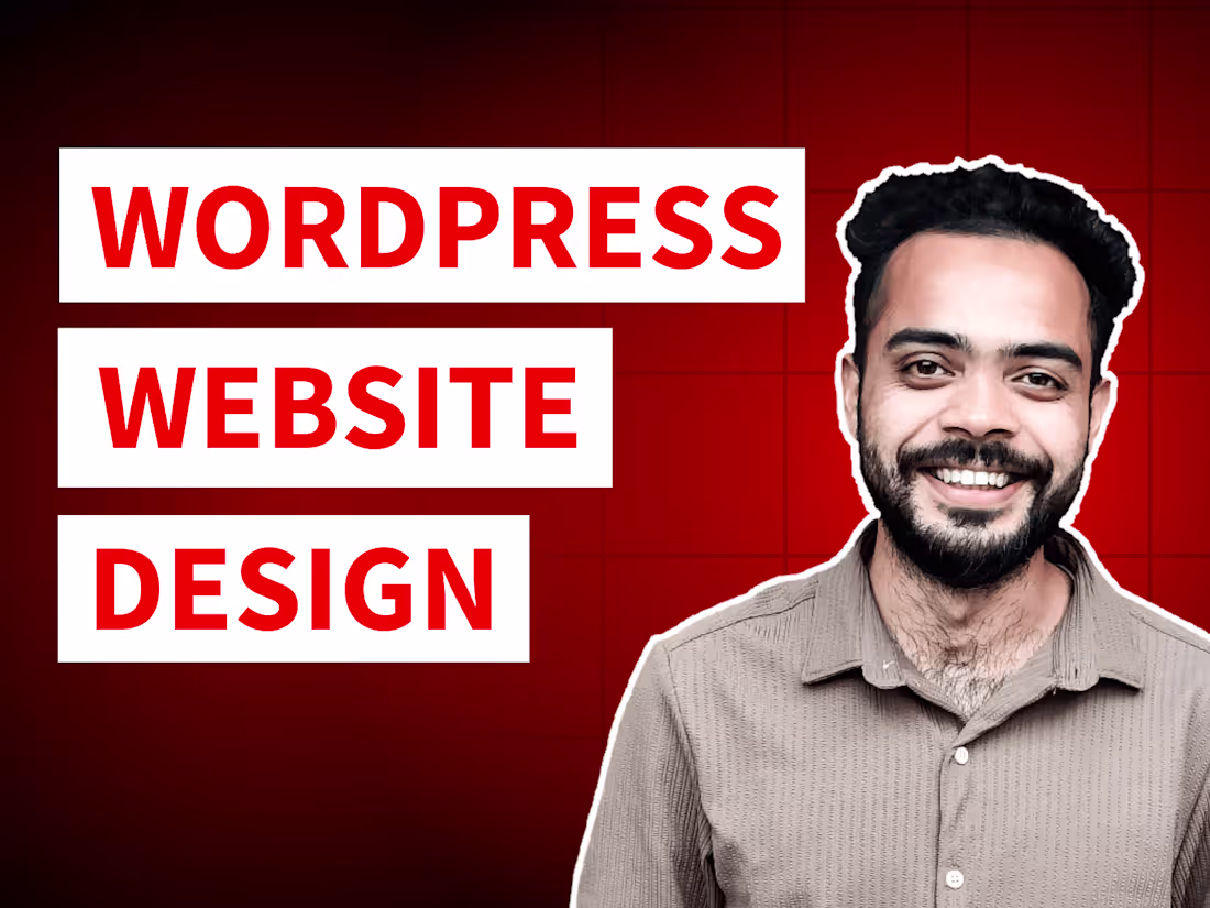 Cover image for I will build a professional wordpress website