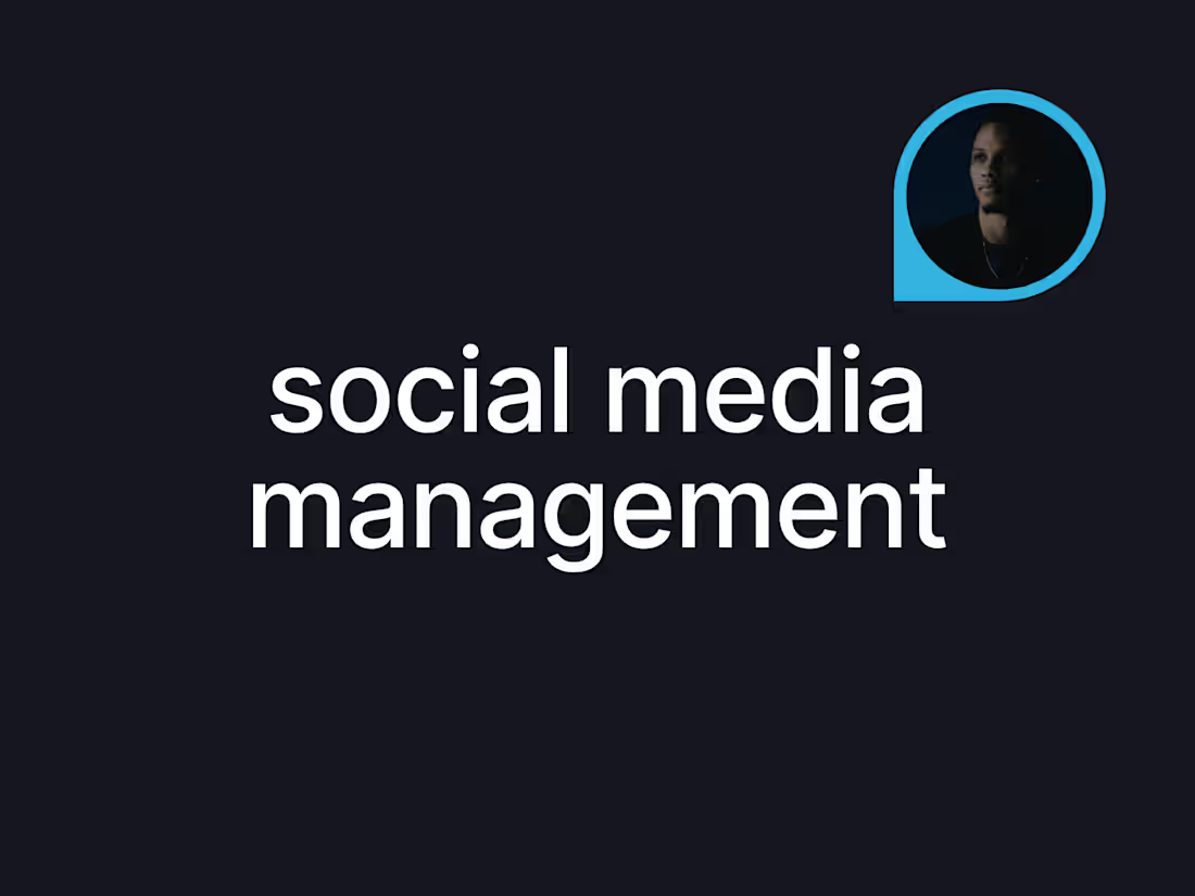 Cover image for Social Media Management