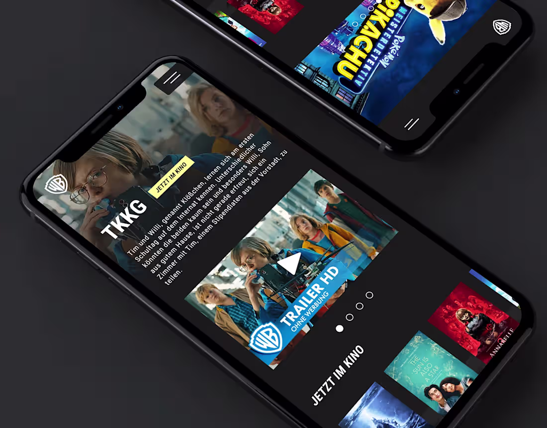 Cover image for Warner Brothers Germany Website Facelift