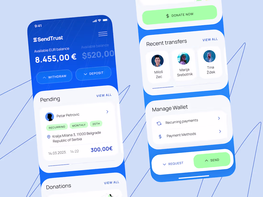 Cover image for Money Transfer App