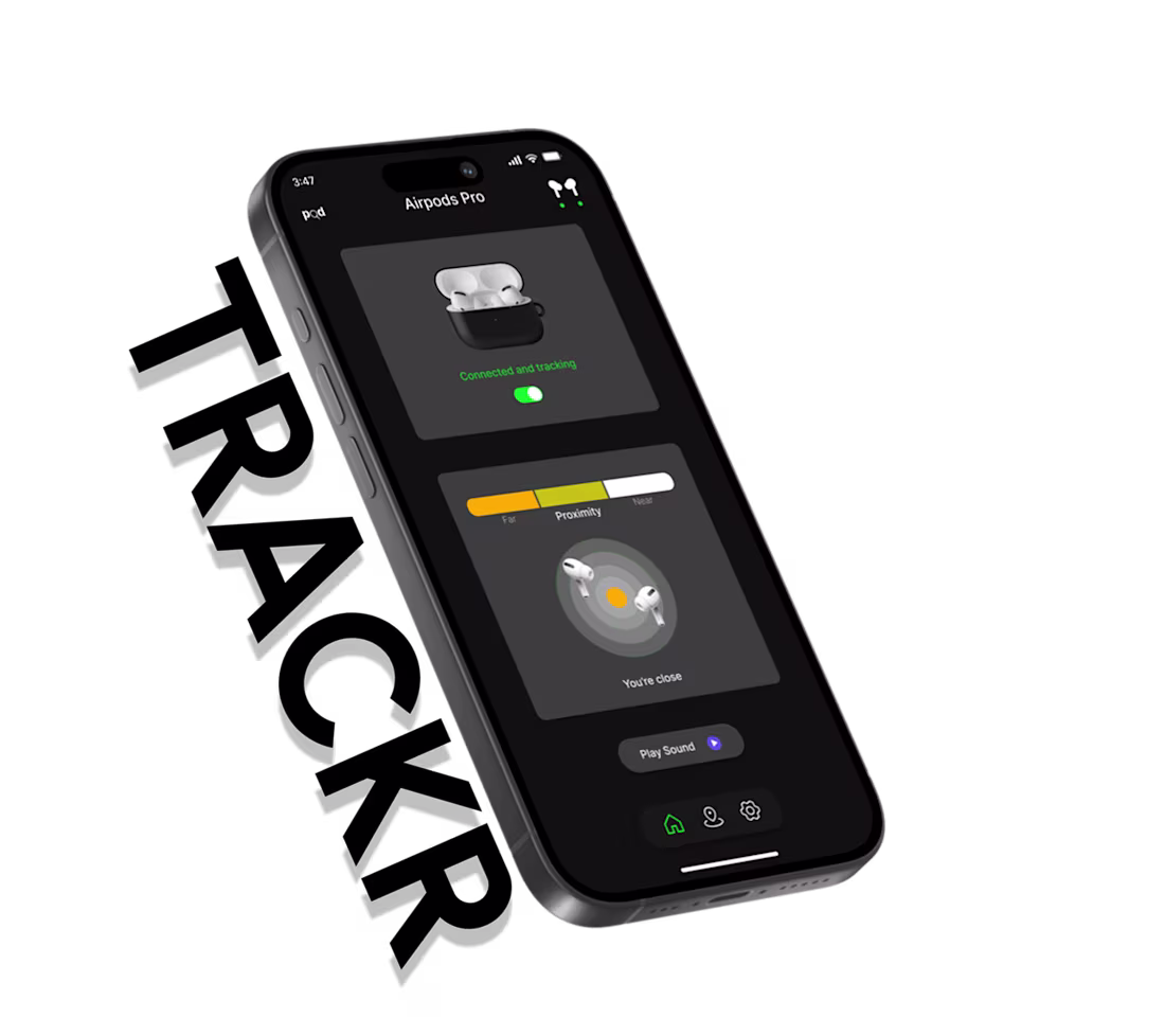 Cover image for TRACKR: AN AIRPOD TRACKING APP
