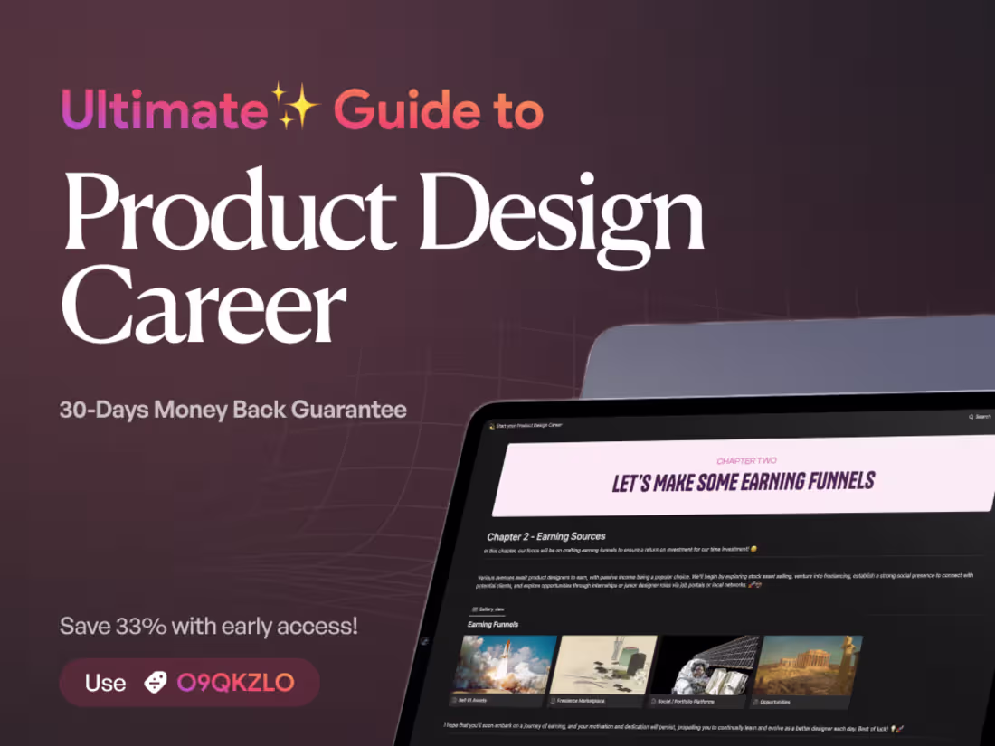 Cover image for Ultimate Guide for Product Design Career