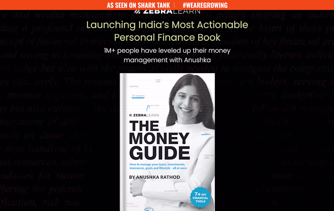 Cover image for INDIA'S MOST ACTIONABLE PERSONAL FINANCE GUIDE