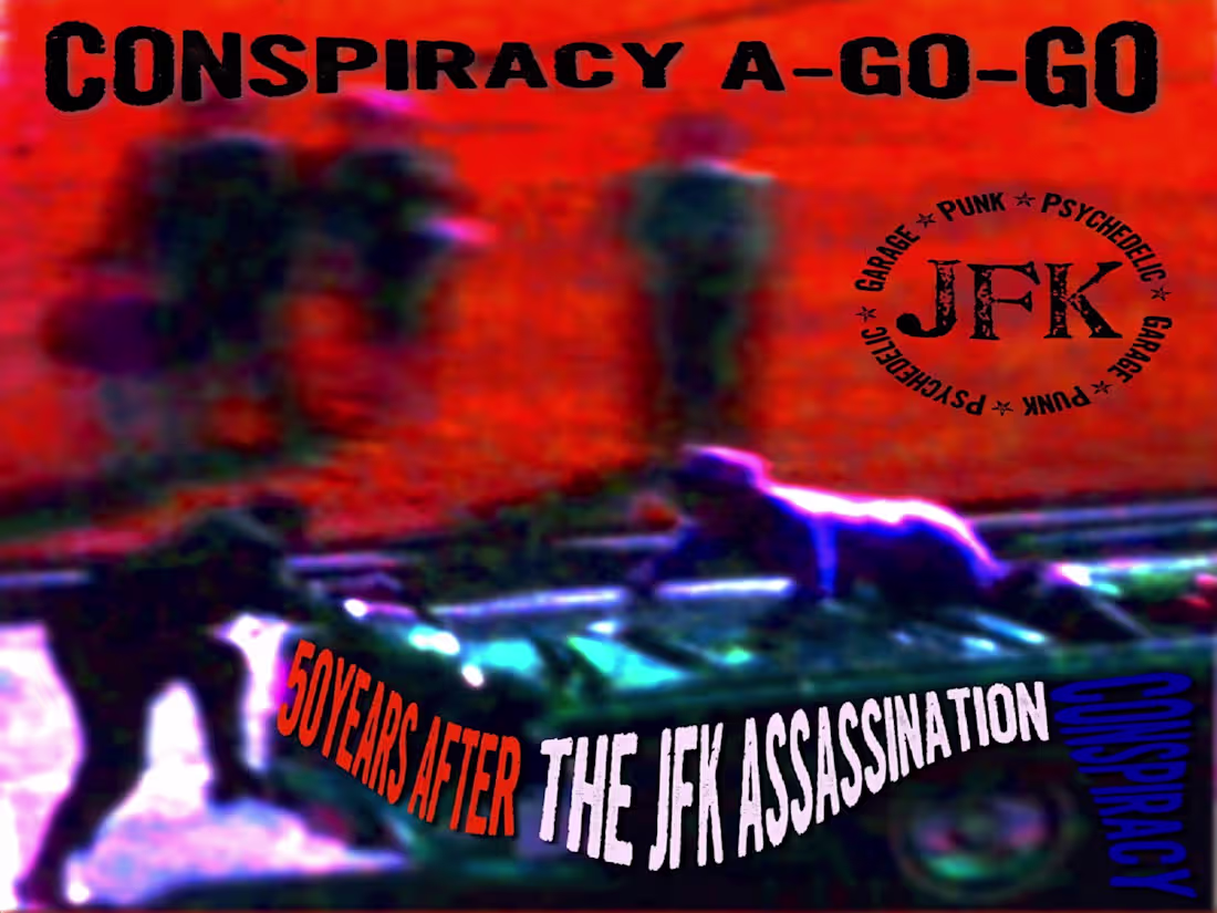 Cover image for Conspiracy A-Go-Go, by Turn Me On, Dead Man Recordings