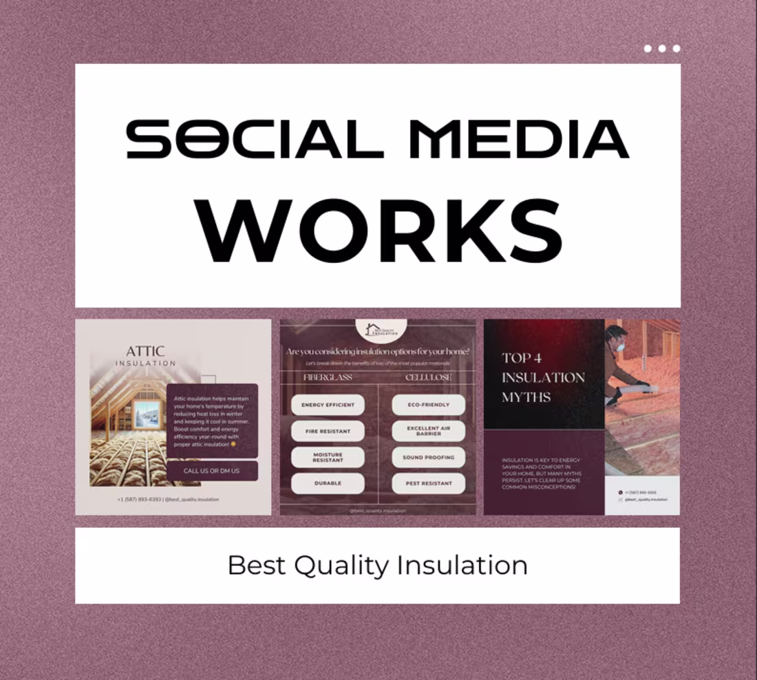 Cover image for Social Media Management for Best Quality Insulation