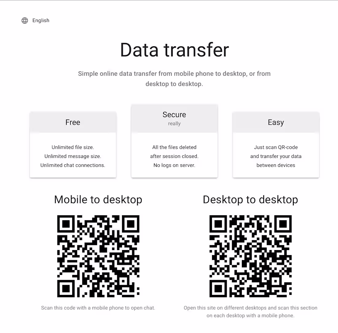 Cover image for Data transfer