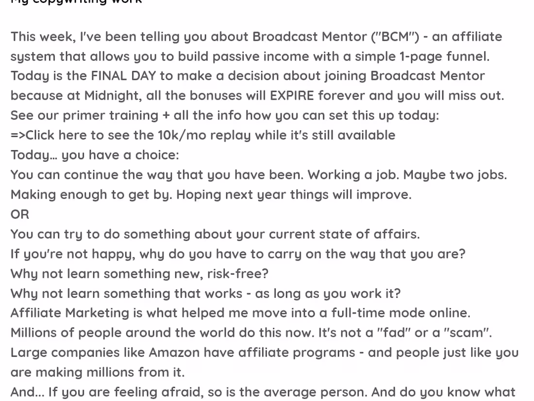 Cover image for  copywriter,crafting words that matter 