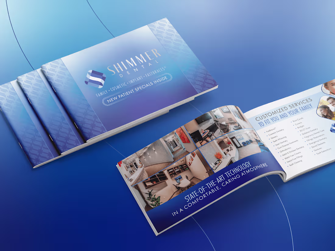 Cover image for Shimmer Dental Visual Identity