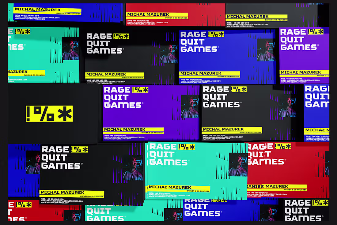 Cover image for Rage Quit Games - Branding
