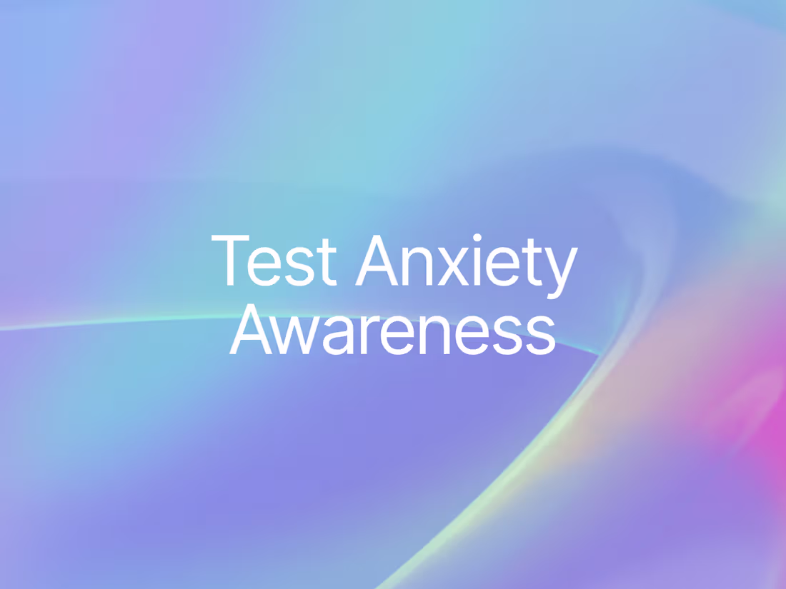 Cover image for Test Anxiety Awareness - EWU Biology Team