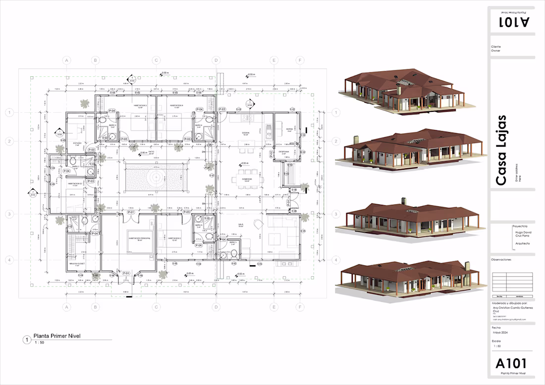 Cover image for Casa Lajas, Boyacá Colombia :: Behance