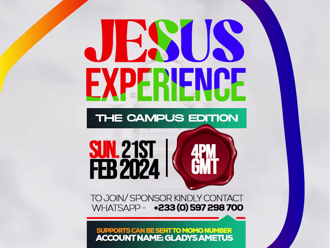 Cover image for church flyers