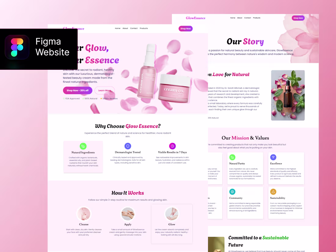 Cover image for Professional websites & landing pages /UI UX Design/Figma Design