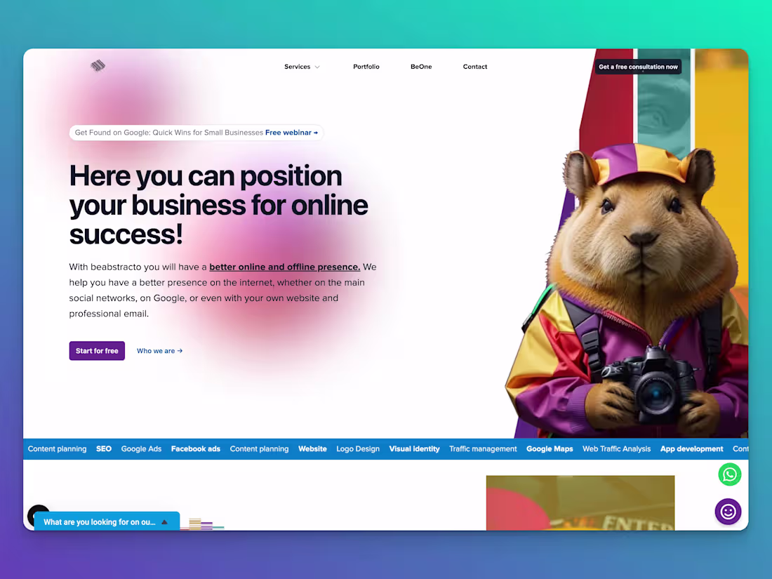 Cover image for Beabstracto: Creating a Marketing Agency from Zero