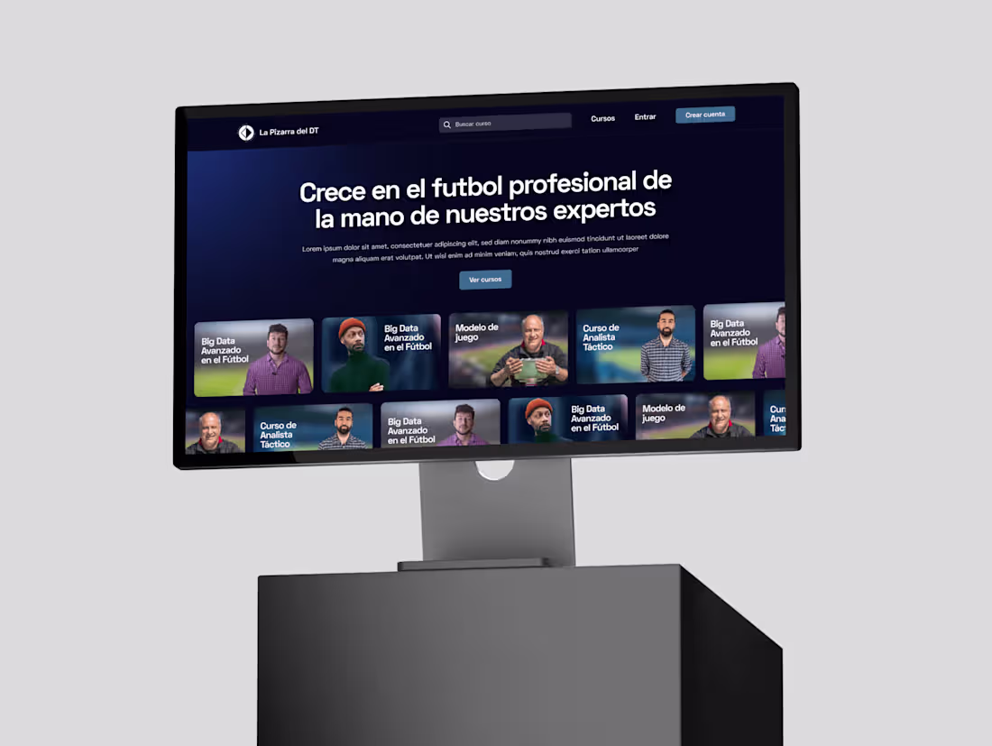 Cover image for La Pizarra del DT